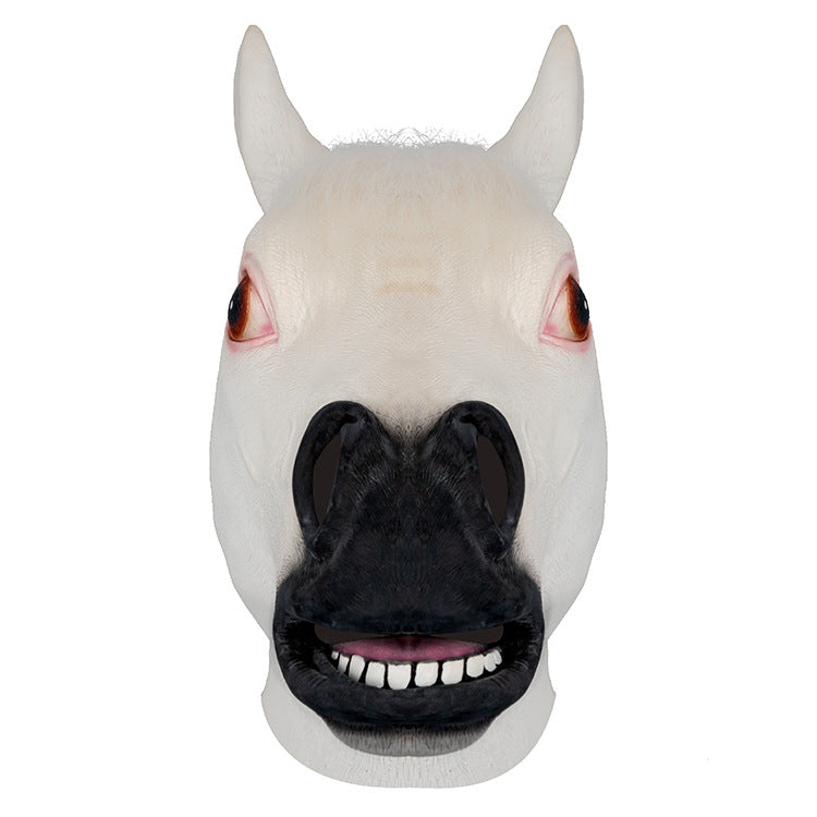 Halloween Latex Mask Animal Horse Head