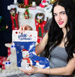 30PCS Christmas Ziplock With Ties Assorted Sizes Stocking Wrapping Bag