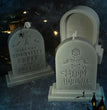 Halloween Tombstone Shape Aroma Plaster Flip Sugar Silicone Mold