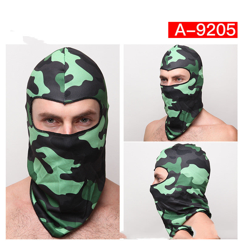 Riding Skating Dust Hood Halloween Skull Mask
