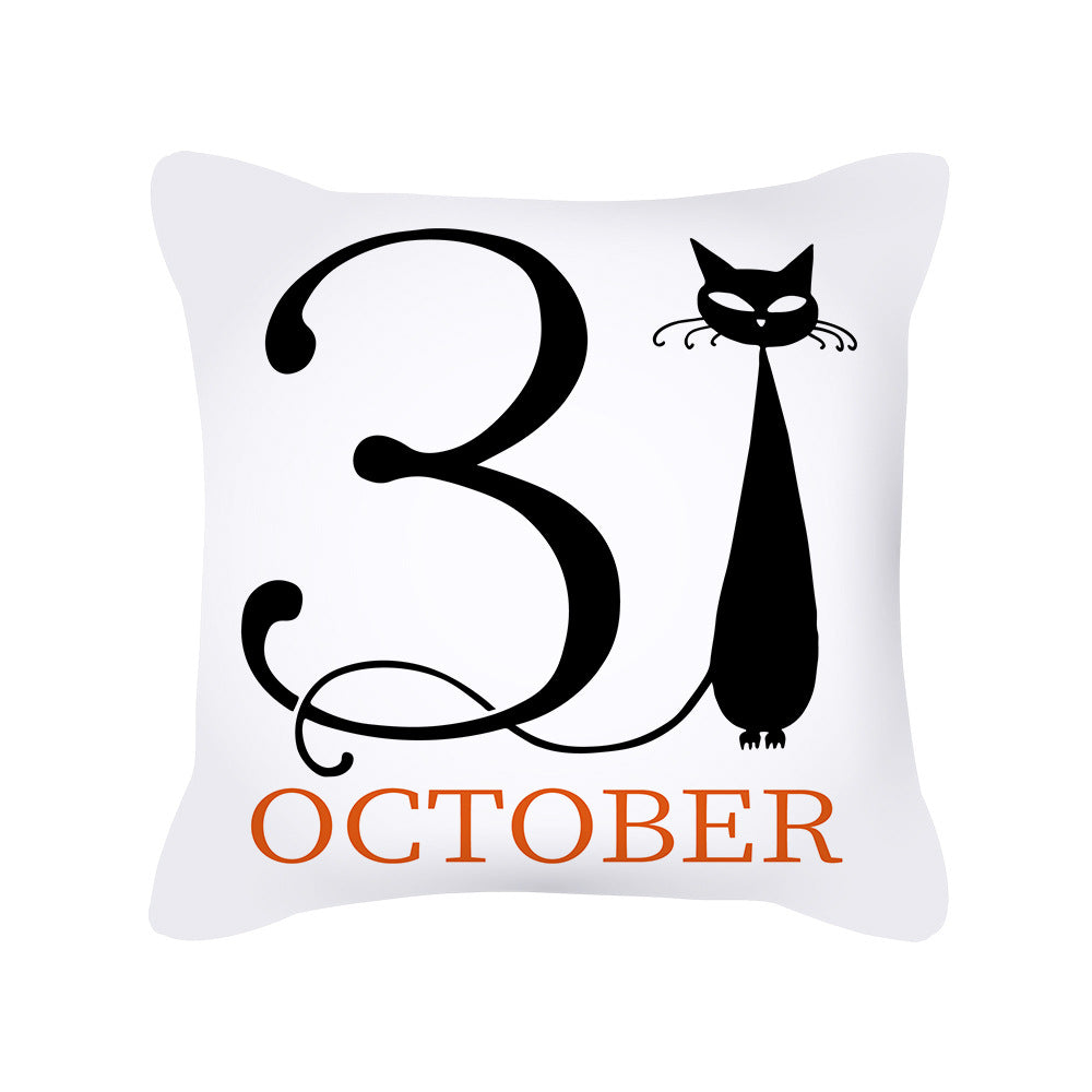 Halloween Pillowcase Pumpkin Sofa Cushion Cover