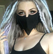 Halloween Bat Mask Funny Personality Anti-smog And Dust-proof