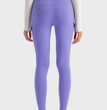 Side Pocket High Waist Yoga Pants Women's Overalls Style Personality Peach Exercise Workout Pants