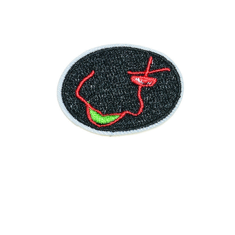 Cartoon Embroidery Halloween Clothes Pants Decorative Fabric Patch