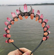 Witch Halloween Moon Crown Hair Band