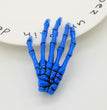 Halloween Skull Hand Claw Fluorescent Hairpin