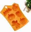 Halloween Pumpkin Bat Ghost Cake Mold