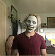 Creepy Halloween Smiley Face Mask Horror