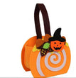 Halloween Pumpkin Bag Creative Halloween Cookie Candy Gift Bag Halloween Treat Or Trick Props Handheld Basket