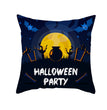 Home Cartoon Halloween Velvet Pumpkin Head Pillowcase