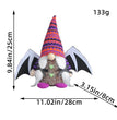 Halloween Wings Doll Cute Faceless Doll Ghost Festival Knitted Plush Doll