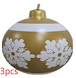 Christmas Ornament Ball Outdoor Pvc 60CM Inflatable Decorated Ball PVC Giant Big Large Balls Xmas Tree Decorations Toy Ball