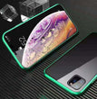 Double-sided glass magnetic king mobile phone case no anti-peep function
