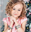 Christmas Advent 24 Countdown Calendar Gift Box Bracelet Set