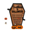 Wooden Halloween Decoration American Style