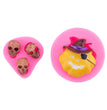 Halloween Pumpkin Head Skull Silicone Mould