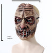 Halloween Party Big Mouth Nail Horror Mask Latex Ghost Festival Soft Simulation Headgear Dress Up