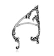 Punk Fairy Ear Cuff Earring Dark Elf Ear Clip No Piercing Earrings For Women Gothic Jewelry Silver Color Halloween Earcuff Party