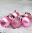 Christmas Decoration Electroplating Plastic Christmas Ball Set