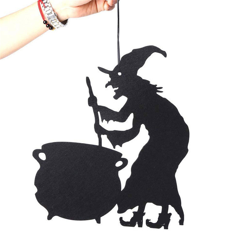Halloween Felt Decoration Pendant Ghost Festival Venue