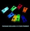 Bar Nightclub Halloween Face Color 8-color Luminous Body Paint Pigment