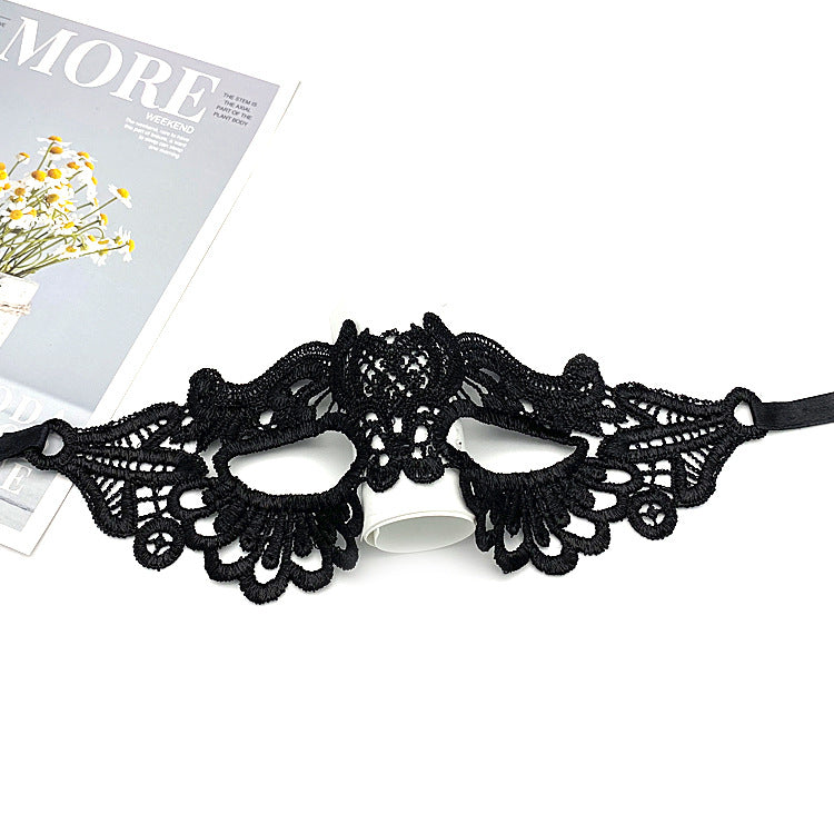 Halloween Adult Princess Masquerade Golden Lace Mask Bronzing Half Face Eye Mask For Women