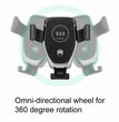 10W QI Wireless Fast Car Charger Mount Holder Stand Automatic Clamping Charging