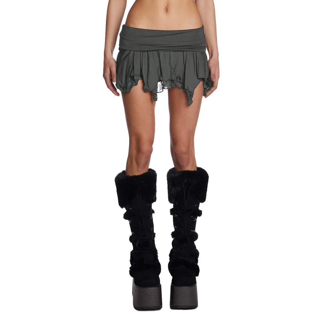 Women's Fashionable Low Waist Mini Skirt