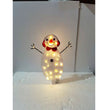 Christmas Scene Decoration With LED Lights Christmas Snowman Ornaments