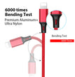 3 In 1 USB Cable For 'IPhone XS Max XR X 8 7 Charging Charger Micro USB Cable For Android USB TypeC Mobile Phone Cables