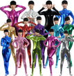Front Zipper Headless Turtleneck Stage Costumes