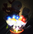 Christmas Scene Decoration With LED Lights Christmas Snowman Ornaments
