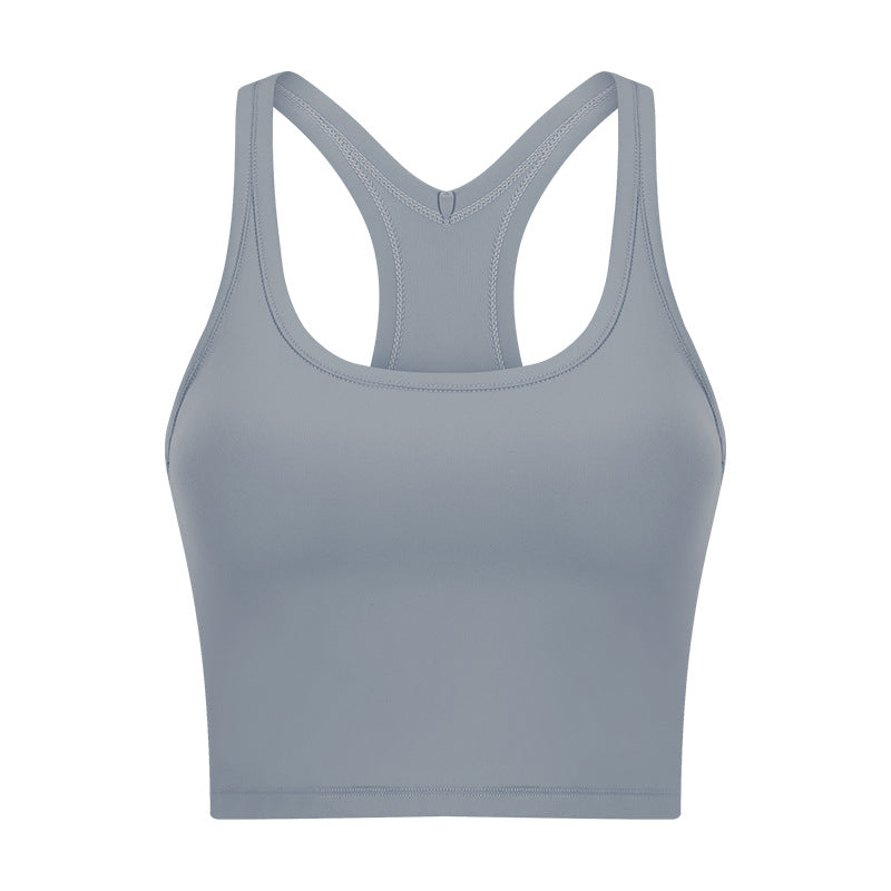 Yoga Vest With Chest Pad For Women