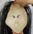 Halloween scary female ghost head mask