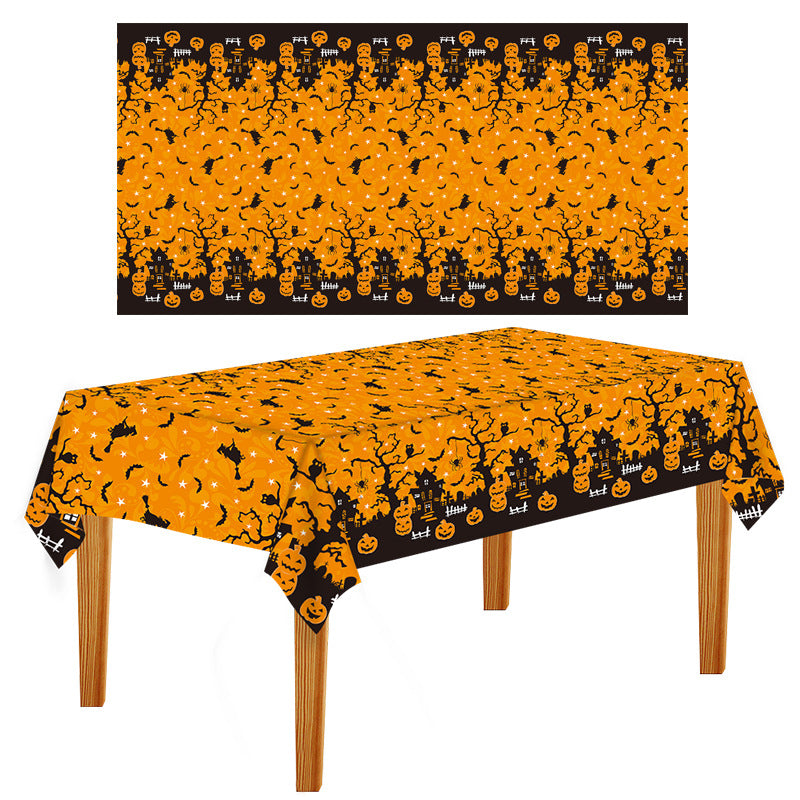 Thin Decorative Tablecloth For Halloween Party Activities