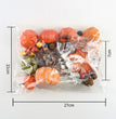 Autumn Pastoral Style Simulation Pumpkin Acorn Maple Leaf Pine Cone Halloween Diy Decoration Props