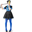 Male and female adult bride and groom Halloween costumes
