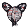 Halloween accessories lace cat veil