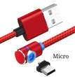 Magnetic Cable LED Magnet Charger Cable USB Cable & USB Type-C USB C