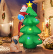 Giant Arch Santa Claus Snowman Inflatable Garden Yard Archway Christmas Ornaments Xmas New Year Festival Party Props Decor