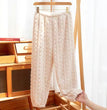 Pajamas Women's Polyester Trousers Coral Fleece Thickened Warm Pants