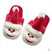 Santa Claus Cotton Shoes Slippers Plush Toy Gift Winter