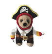 Halloween dog clothes funny clothes pirate clothes pet dress up foreign trade dog clothes