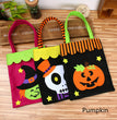 Halloween Decoration Pumpkin Nonwoven Candy Bag