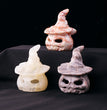 Natural Crystal Halloween Decorative Carving Ornament