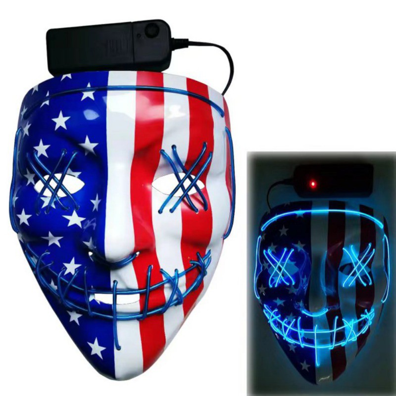 Halloween LED Light Up Mask