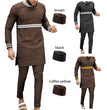 Halloween Costumes African Men's Clothing Traditional Outerwear Suits