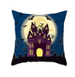 Home Cartoon Halloween Velvet Pumpkin Head Pillowcase