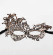 Party Half Face Halloween Bronzing Thick Lace Mask