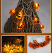 Halloween Decoration Pumpkin  Light  LED String Lights Lantern